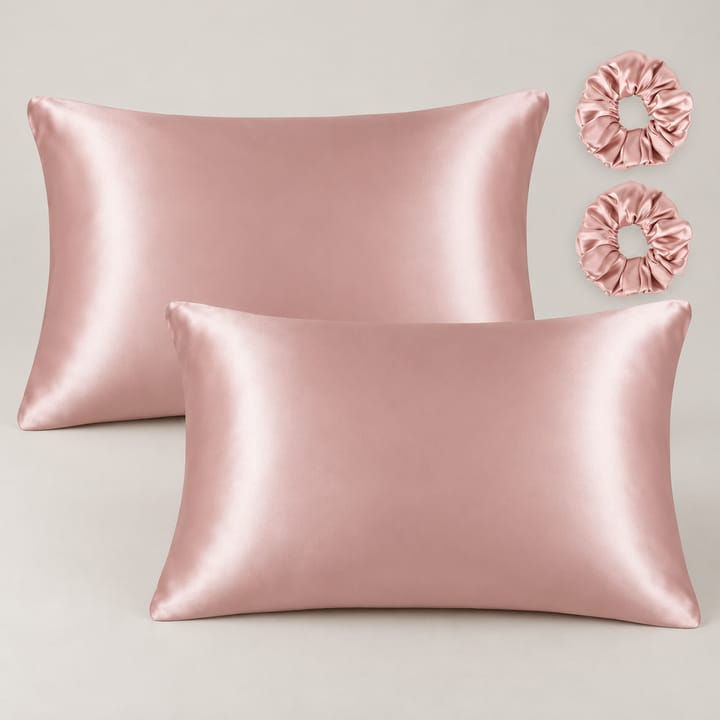 The Silk Satin Pillow Cover